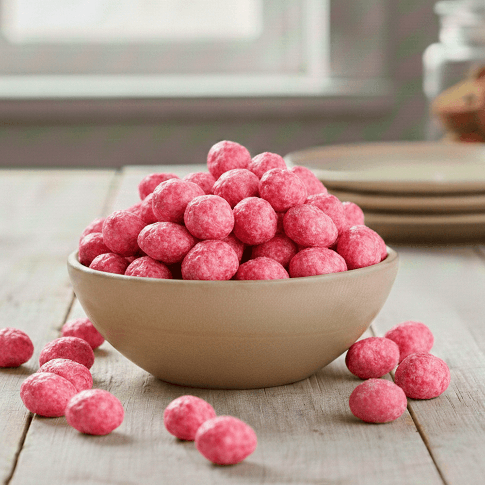 Maní Confitado Frambuesa